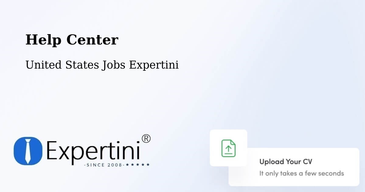 Help Center - United States Jobs Expertini